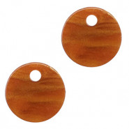 Resin Anhänger 12mm - Topaz brown